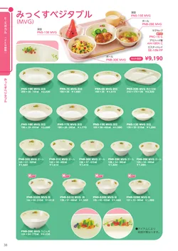 カタログページ Sanshin TABLEWARE FOR SCHOOL 2026-038