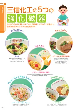 カタログページ Sanshin TABLEWARE FOR SCHOOL 2026-102