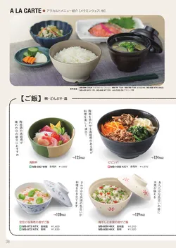 カタログページ Sanshin TABLEWARE FOOD SERVICE EQUIPMENT 2026-038