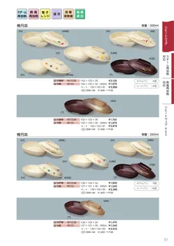 カタログページ Sanshin TABLEWARE FOOD SERVICE EQUIPMENT 2026-061
