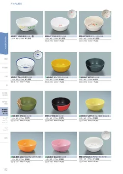 カタログページ Sanshin TABLEWARE FOOD SERVICE EQUIPMENT 2026-152