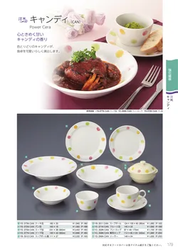カタログページ Sanshin TABLEWARE FOOD SERVICE EQUIPMENT 2026-179