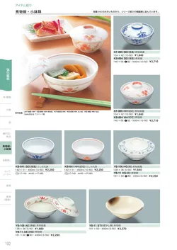 カタログページ Sanshin TABLEWARE FOOD SERVICE EQUIPMENT 2026-192