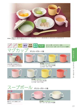 カタログページ Sanshin TABLEWARE FOOD SERVICE EQUIPMENT 2026-231