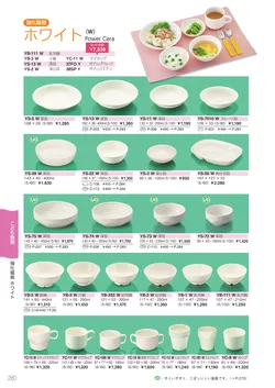 カタログページ Sanshin TABLEWARE FOOD SERVICE EQUIPMENT 2026-280