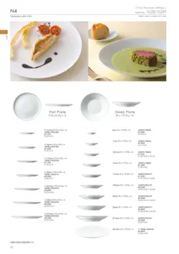 CAtalog page Noritake Hotel and Restaurant 2022-033