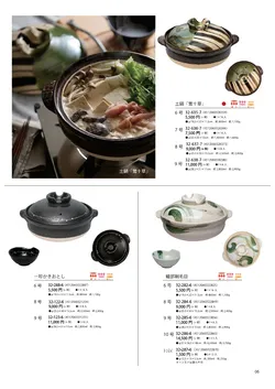 CAtalog page SAJI Earthenware Pot 2025.5-06